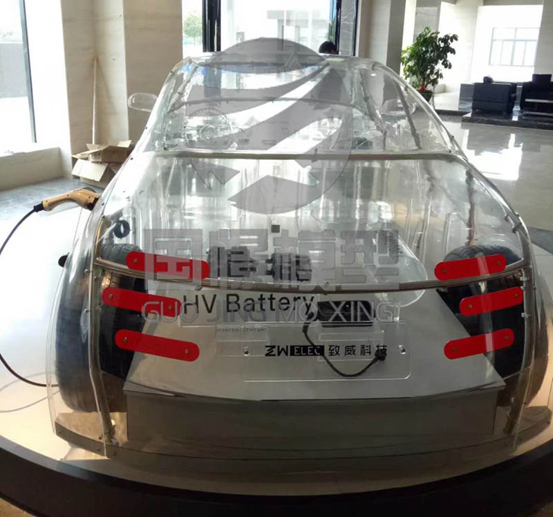广州透明车模型