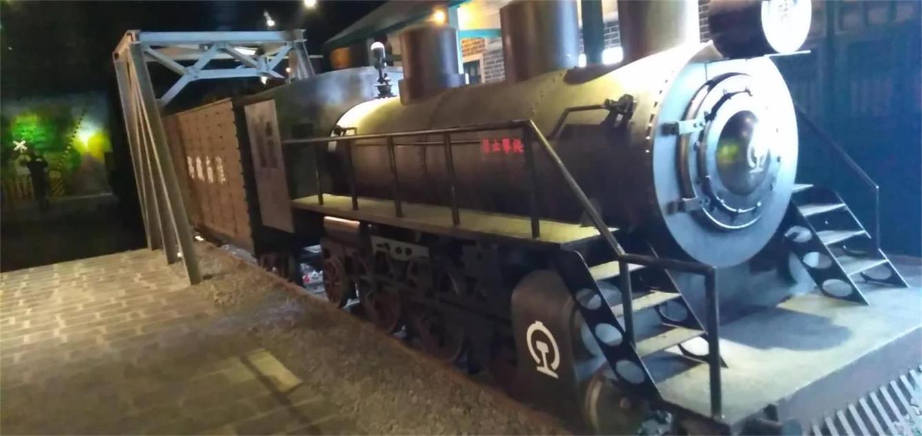广州蒸汽火车模型